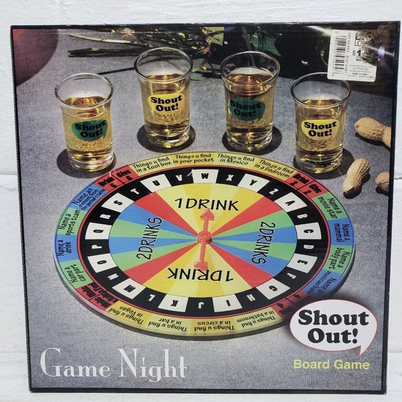 Game Night Shout Out Shot Glass Board Game Set, 6.75", Multicolor - Picture 1 of 4
